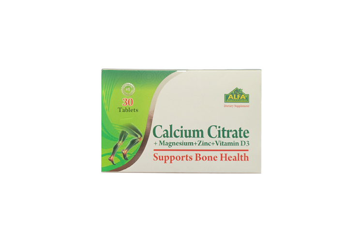 قرص کلسیم سیترات آلفا ویتامینز